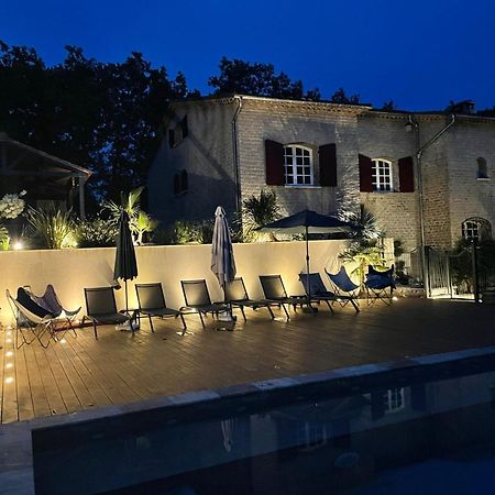 "Les Hauts Du Marquet" - Meuble De Tourisme 5 Etoiles - Gite De Groupe 15 Personnes En Cevennes - Piscine A Debordement - Balneo - Sauna - Nature Saint Jean du Pin Eksteriør bilde