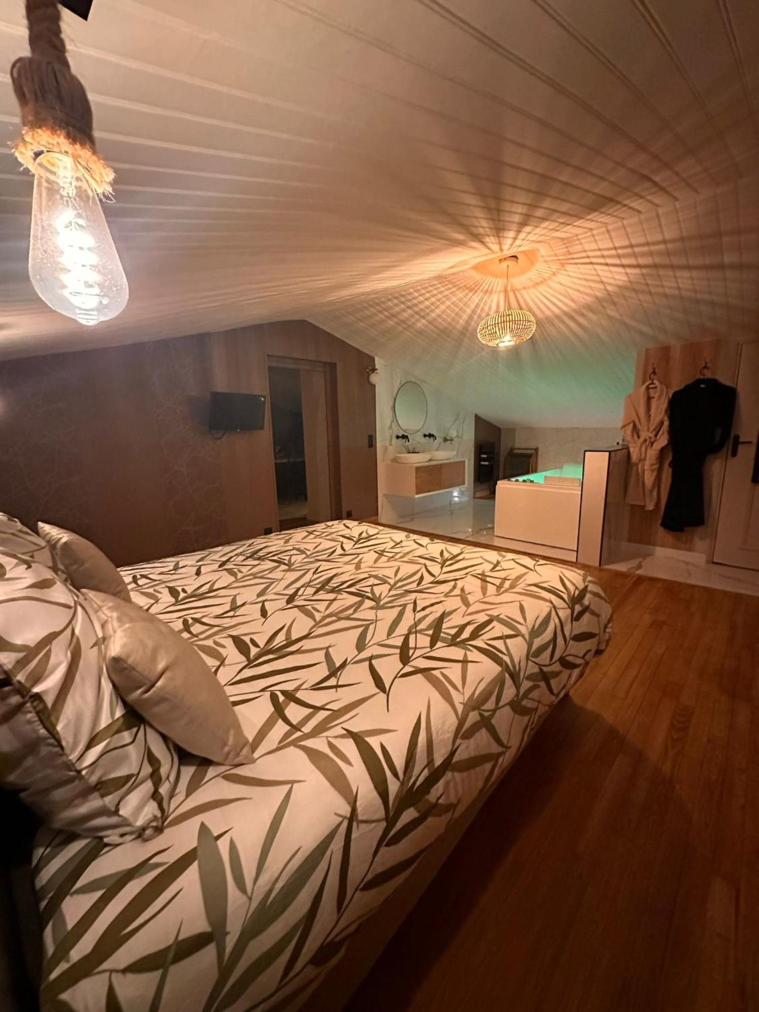 "Les Hauts Du Marquet" - Meuble De Tourisme 5 Etoiles - Gite De Groupe 15 Personnes En Cevennes - Piscine A Debordement - Balneo - Sauna - Nature Saint Jean du Pin Eksteriør bilde