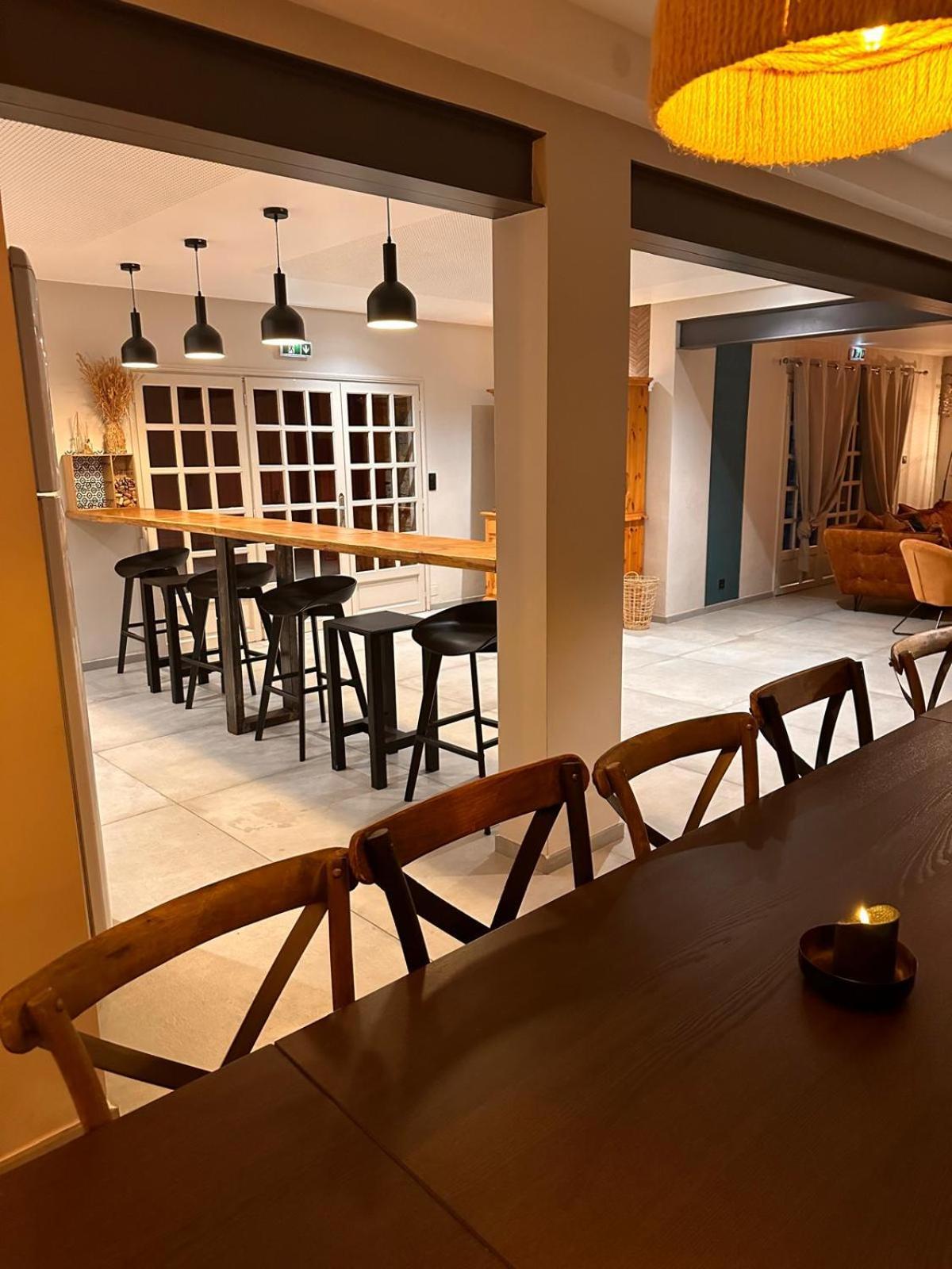 "Les Hauts Du Marquet" - Meuble De Tourisme 5 Etoiles - Gite De Groupe 15 Personnes En Cevennes - Piscine A Debordement - Balneo - Sauna - Nature Saint Jean du Pin Eksteriør bilde