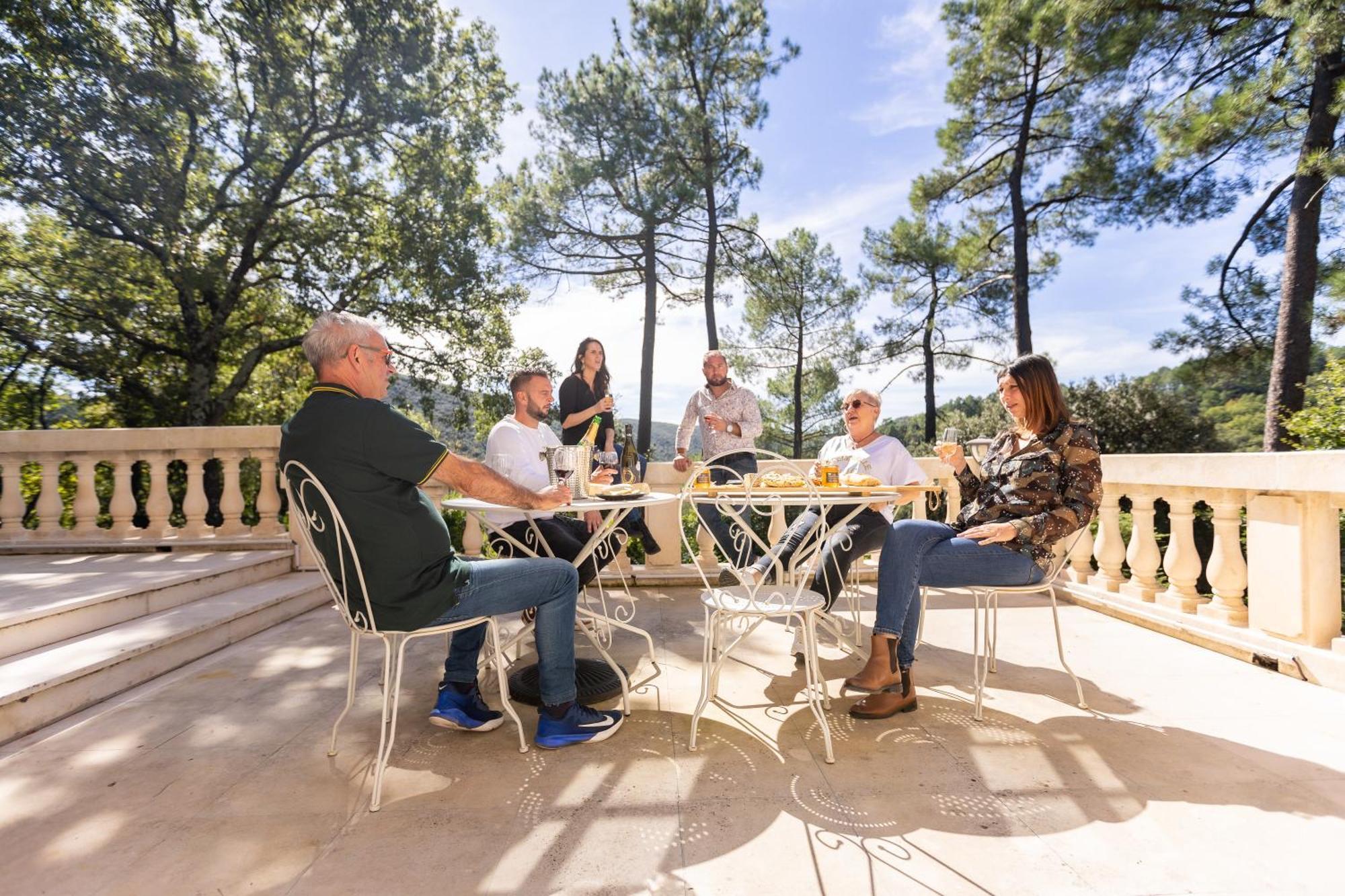 "Les Hauts Du Marquet" - Meuble De Tourisme 5 Etoiles - Gite De Groupe 15 Personnes En Cevennes - Piscine A Debordement - Balneo - Sauna - Nature Saint Jean du Pin Eksteriør bilde