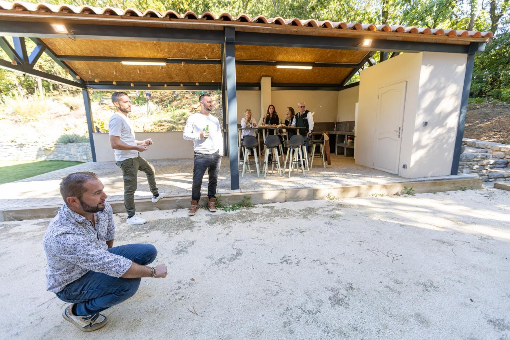 "Les Hauts Du Marquet" - Meuble De Tourisme 5 Etoiles - Gite De Groupe 15 Personnes En Cevennes - Piscine A Debordement - Balneo - Sauna - Nature Saint Jean du Pin Eksteriør bilde