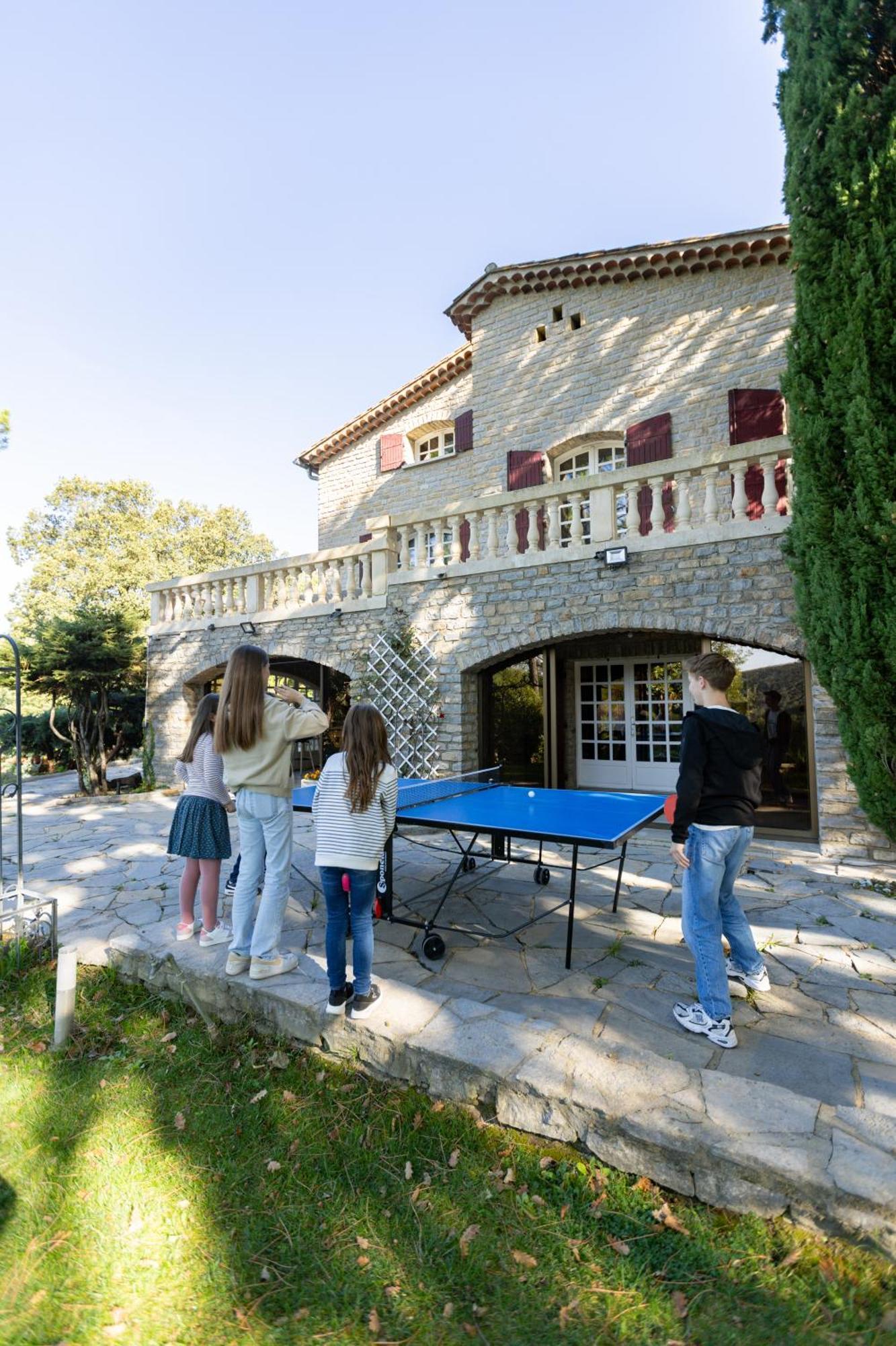 "Les Hauts Du Marquet" - Meuble De Tourisme 5 Etoiles - Gite De Groupe 15 Personnes En Cevennes - Piscine A Debordement - Balneo - Sauna - Nature Saint Jean du Pin Eksteriør bilde